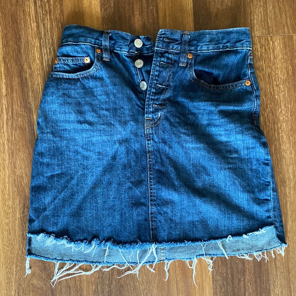 Gap denim skirt